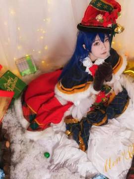 《Love Live! 》海爷唱诗班圣诞节觉醒 C O S P L A Y_海未 (16)