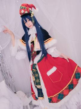 《Love Live! 》海爷唱诗班圣诞节觉醒 C O S P L A Y_新圣诞觉醒海 (4)