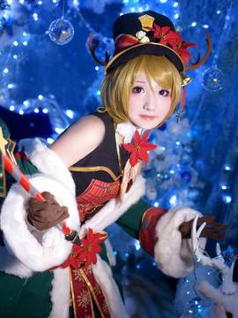 《Love Live!》新圣诞觉醒花阳 C O S P L A Y_0005