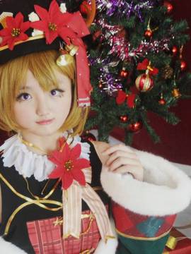 《Love Live!》新圣诞觉醒花阳 C O S P L A Y_0023