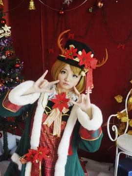 《Love Live!》新圣诞觉醒花阳 C O S P L A Y_0024