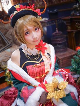 《Love Live!》新圣诞觉醒花阳 C O S P L A Y_====MERRY CHRISTMAX！==== (4)
