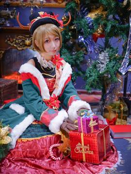 《Love Live!》新圣诞觉醒花阳 C O S P L A Y_====MERRY CHRISTMAX！==== (5)