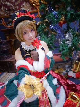 《Love Live!》新圣诞觉醒花阳 C O S P L A Y_====MERRY CHRISTMAX！==== (6)
