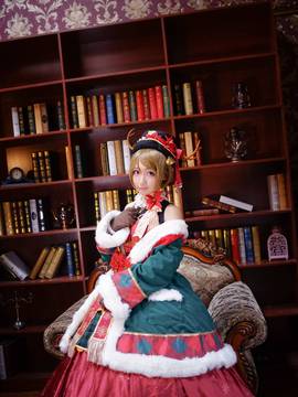 《Love Live!》新圣诞觉醒花阳 C O S P L A Y_====MERRY CHRISTMAX！==== (7)