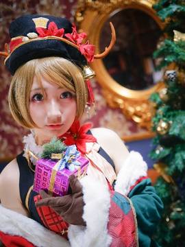 《Love Live!》新圣诞觉醒花阳 C O S P L A Y_====MERRY CHRISTMAX！==== (8)