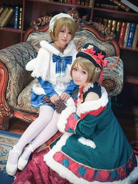 《Love Live!》新圣诞觉醒花阳 C O S P L A Y_====MERRY CHRISTMAX！==== (10)