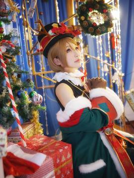 《Love Live!》新圣诞觉醒花阳 C O S P L A Y_LL大法好 (4)