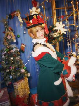 《Love Live!》新圣诞觉醒花阳 C O S P L A Y_LL大法好 (5)