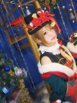 《Love Live!》新圣诞觉醒花阳 C O S P L A Y_LL大法好 (7)