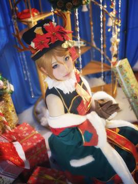 《Love Live!》新圣诞觉醒花阳 C O S P L A Y_LL大法好 (8)
