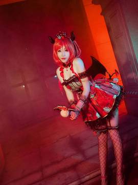 《lovelive！》西木野真姬 小恶魔觉醒Ver C O S P L A Y_0008