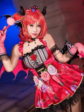 《lovelive！》西木野真姬 小恶魔觉醒Ver C O S P L A Y_0011