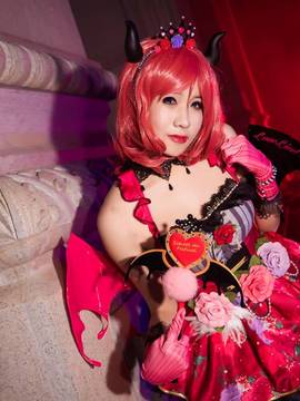 《lovelive！》西木野真姬 小恶魔觉醒Ver C O S P L A Y_0012