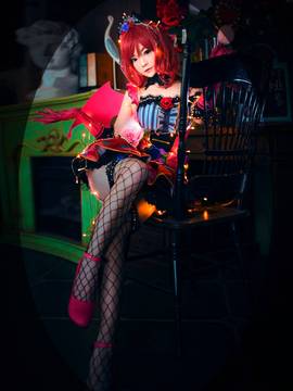《lovelive！》西木野真姬 小恶魔觉醒Ver C O S P L A Y_西木野真姬 恶魔觉醒Ver (2)