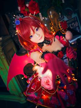 《lovelive！》西木野真姬 小恶魔觉醒Ver C O S P L A Y_西木野真姬 恶魔觉醒Ver (6)