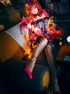 《lovelive！》西木野真姬 小恶魔觉醒Ver C O S P L A Y_西木野真姬 恶魔觉醒Ver (7)
