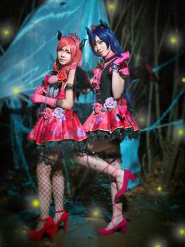 《lovelive！》西木野真姬 小恶魔觉醒Ver C O S P L A Y_小恶魔觉醒 凌晨严冬战士真姬 (1)