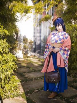 《lovelive》园田海未大正和服 C O S P L A Y_0005