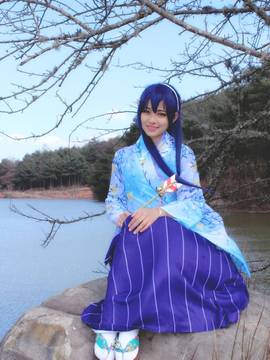 《lovelive》园田海未大正和服 C O S P L A Y_0010