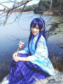 《lovelive》园田海未大正和服 C O S P L A Y_0012