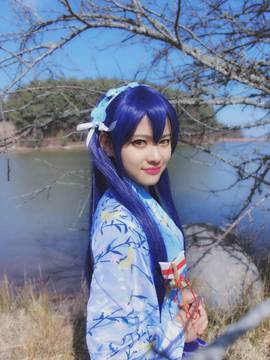 《lovelive》园田海未大正和服 C O S P L A Y_0014