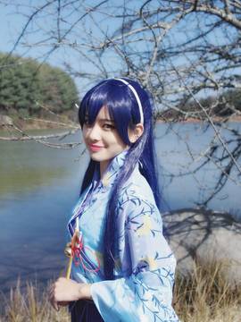 《lovelive》园田海未大正和服 C O S P L A Y_0015