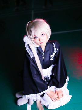 《缘之空》春日野穹短和服 C O S P L A Y_0024