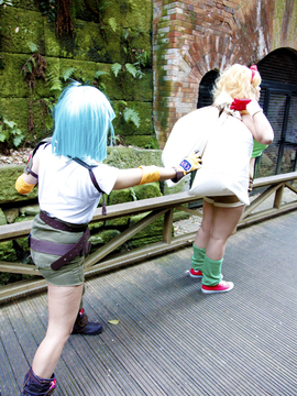 (COSHOLIC 8) [mariposa luz de la luna(蝶月真綾)] ロマンティック(Dragonball - Lunch, Bulma)_160