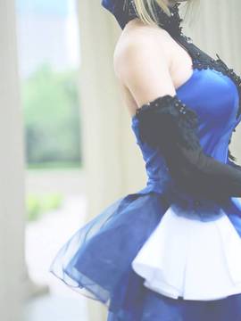 《FateGrand Order》extella saber礼服 C O S P L A Y_Fateextella设定集　阿尔托利亚 (1)