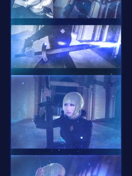 《FateGrand Order》extella saber礼服 C O S P L A Y_Fateextella设定集　阿尔托利亚 (2)