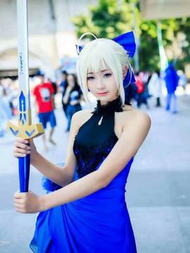 《FateGrand Order》extella saber礼服 C O S P L A Y_Saber (2)
