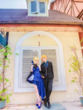 《FateGrand Order》extella saber礼服 C O S P L A Y_双王金剑 (4)