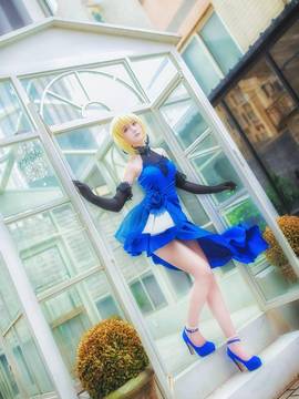 《FateGrand Order》extella saber礼服 C O S P L A Y_双王金剑 (12)