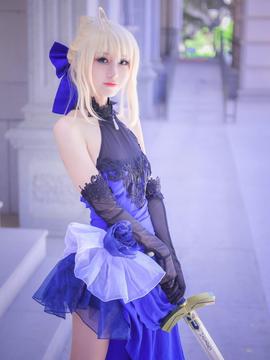 《FateGrand Order》extella saber礼服 C O S P L A Y_双王金剑 (16)