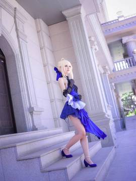 《FateGrand Order》extella saber礼服 C O S P L A Y_双王金剑 (19)