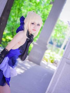 《FateGrand Order》extella saber礼服 C O S P L A Y_双王金剑 (20)