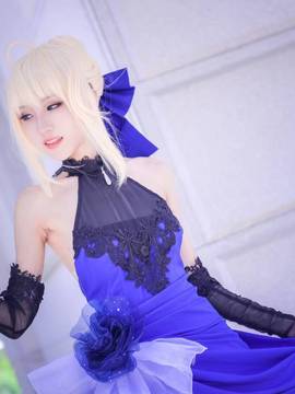 《FateGrand Order》extella saber礼服 C O S P L A Y_双王金剑 (22)