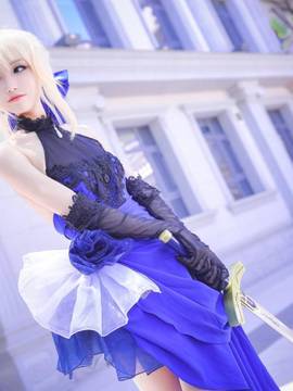《FateGrand Order》extella saber礼服 C O S P L A Y_双王金剑 (23)