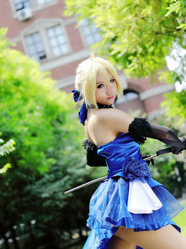 《FateGrand Order》extella saber礼服 C O S P L A Y_礼服 (3)