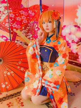 《LoveLive》高坂穗乃果大正和服觉醒 C O S P L A Y_0006