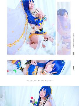 《Love Live!》谬斯舞娘大队 C O S P L A Y_《LOVE LIVE!》矢泽妮可园田海未之舞娘觉醒 (4)