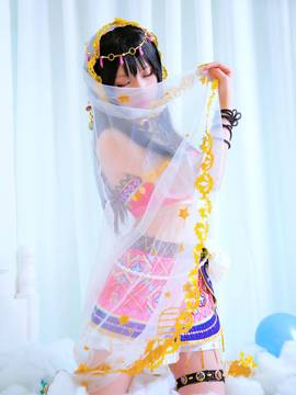 《Love Live!》谬斯舞娘大队 C O S P L A Y_《LOVE LIVE!》矢泽妮可园田海未之舞娘觉醒 (7)