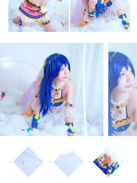 《Love Live!》谬斯舞娘大队 C O S P L A Y_《LOVE LIVE!》矢泽妮可园田海未之舞娘觉醒 (8)
