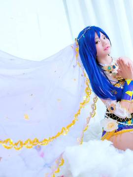 《Love Live!》谬斯舞娘大队 C O S P L A Y_《LOVE LIVE!》矢泽妮可园田海未之舞娘觉醒 (10)