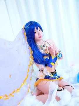 《Love Live!》谬斯舞娘大队 C O S P L A Y_《LOVE LIVE!》矢泽妮可园田海未之舞娘觉醒 (11)
