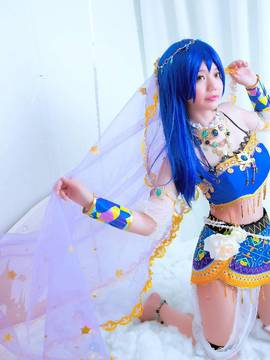 《Love Live!》谬斯舞娘大队 C O S P L A Y_《LOVE LIVE!》矢泽妮可园田海未之舞娘觉醒 (13)