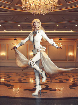 [disharmonica] Saber bride cosplay by Helly von Valentine_006