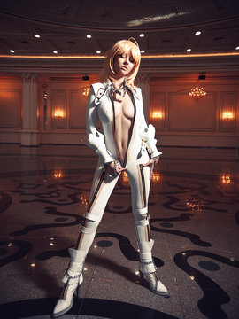 [disharmonica] Saber bride cosplay by Helly von Valentine_010