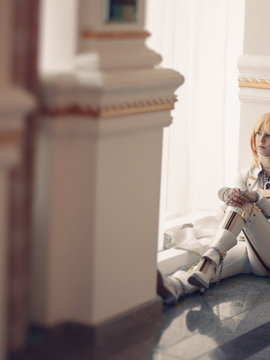 [disharmonica] Saber bride cosplay by Helly von Valentine_015